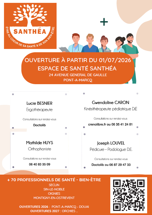 Ouverture Espace de Santé Santhéa - Pont-à-Marcq